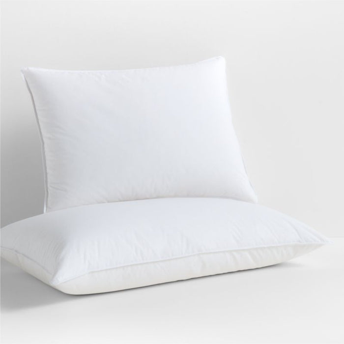 Premium Organic Cotton Down Medium Standard Bed Pillow
