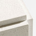 Puebla 16" Off-White Square Concrete Indoor/Outdoor Side Table