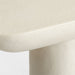 Quarry White Recycled Fiberstone 48" Console Table