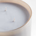 Monochrome No. 5 Rain 3-Wick Scented Candle - Cypress, Geranium and Musk