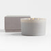 Monochrome No. 5 Rain 3-Wick Scented Candle - Cypress, Geranium and Musk