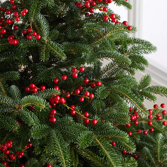 Red Berry Christmas Tree Pick