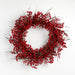 Faux Red Berry Wreath 30"