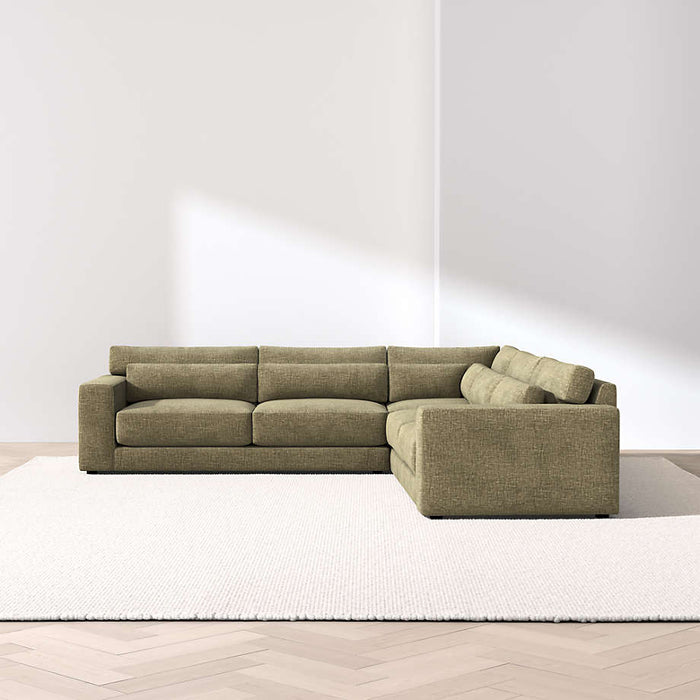 Retreat 3-Piece L-Shaped Sectional Sofa
