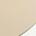 Rizzo Easy Care Faux Leather Reversible Desert Green and Light Brown Round Placemat