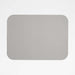Rizzo Easy Care Recycled Leather Reversible Grey Rectangular Placemat