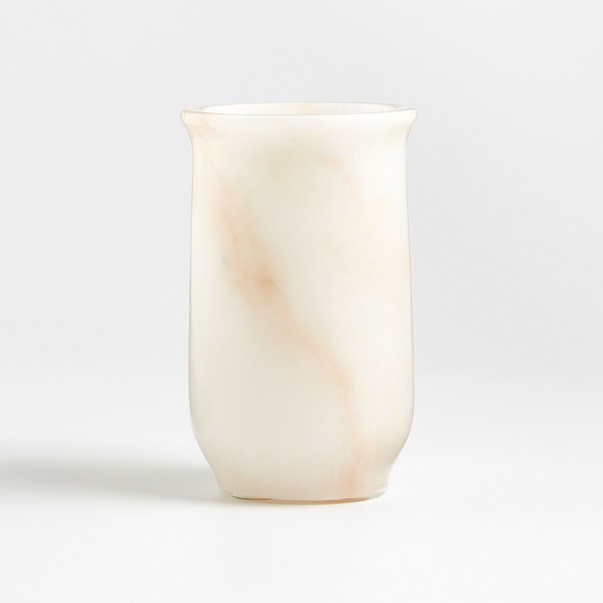 Rosa Alabaster White Wine Cooler by Athena Calderone Crate and Barrel