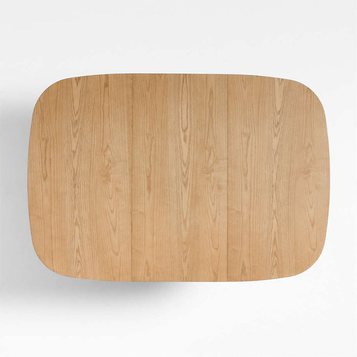 Roseau 48"-70" Natural Wood Extendable Dining Table