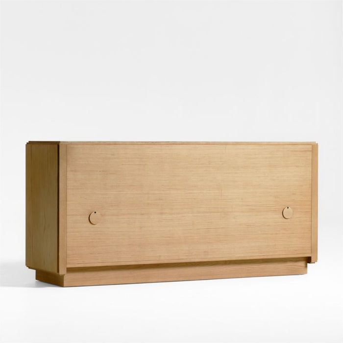 Roseau 69" Natural Wood Credenza