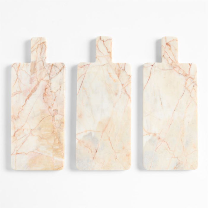 Rosette Rectangular Marble Serve Board