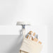 Round White Marble Christmas Stocking Holder