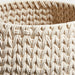 Rulon White Large Blanket Basket