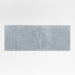 Rylan Organic Cotton Mist Blue Bath Mat 24"x60"