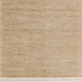 Santa Cruz Jute/Wool Blend Handwoven Cream Border Area Rug 9'x12'