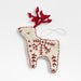 Scandi Heritage Reindeer Christmas Tree Ornament