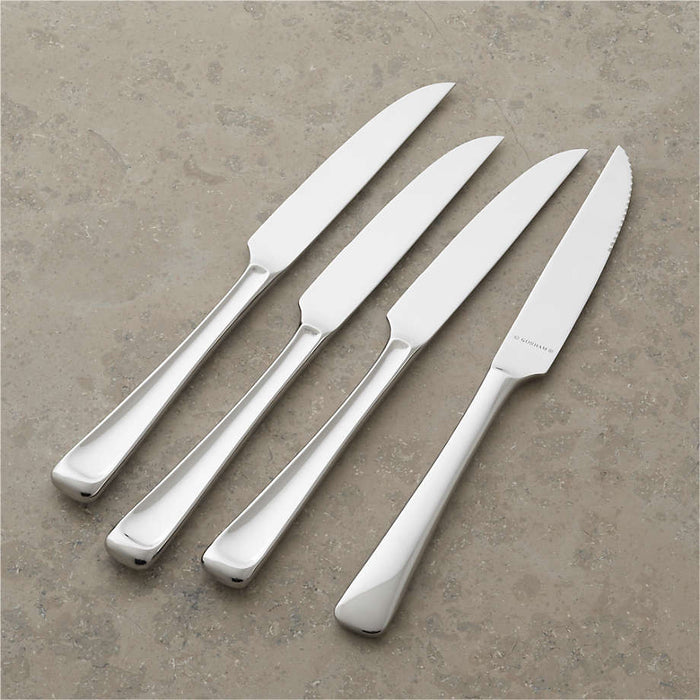 Scoop Steak Knives, Set of 4