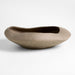 Scraffito 19" Brown Centerpiece Bowl