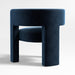 Sculpt Velvet Accent Chair