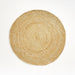 Sentina Round Jute Braided Rug 6'