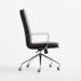 Smythe Black Faux Leather Office Chair
