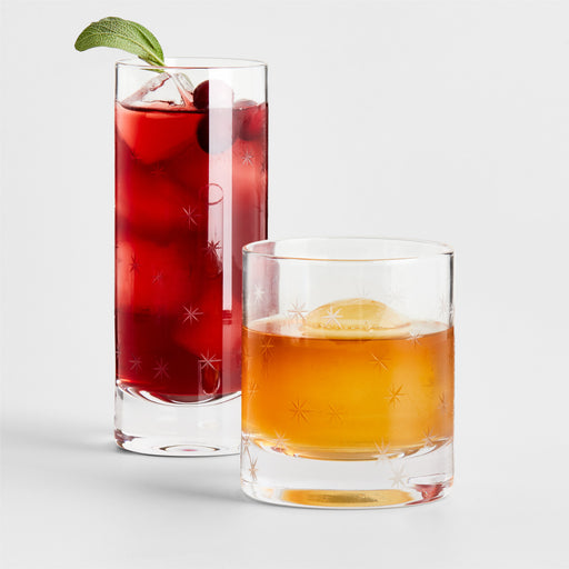Star Etched Highball
