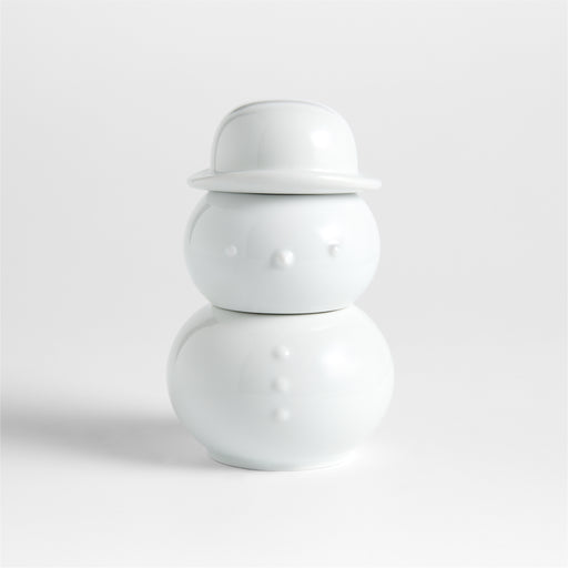 Snowman Stacking Pinch Bowls