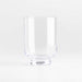 Soto Clear Glass Hurricane  Candle Holder 7"