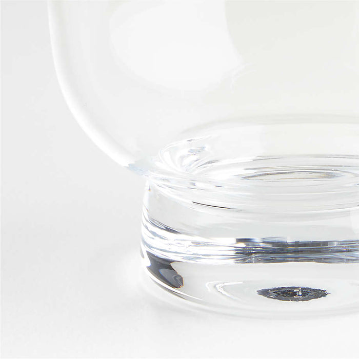 Soto Clear Glass Hurricane Candle Holder 9"