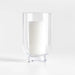 Soto Clear Glass Hurricane Candle Holder 9"