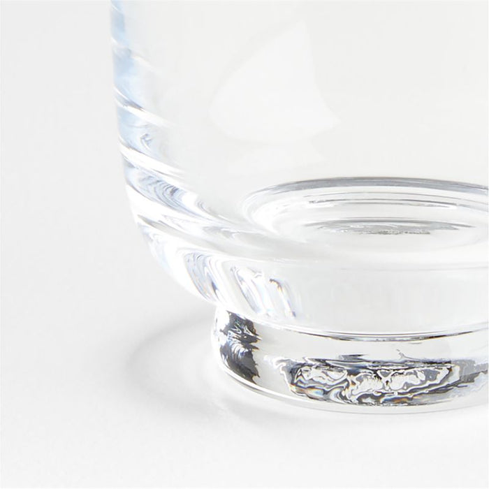 Soto Clear Glass Hurricane  Candle Holder 7"