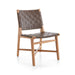 Taj Leather Strap Dining Chair