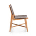 Taj Leather Strap Dining Chair