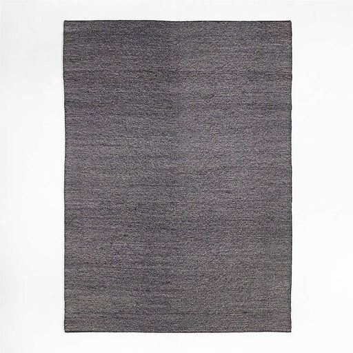 Taos Performance Handwoven Charcoal Black Indoor/Outdoor Area Rug 8'x10'