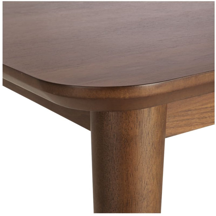 Tate 78"-114" Walnut Extendable Mid-Century Dining Table