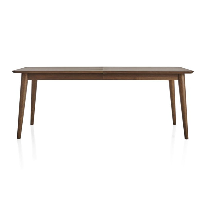 Tate 78"-114" Walnut Extendable Mid-Century Dining Table