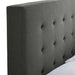 Tate California King Upholstered Bed 38"