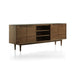Tate 80" Walnut Storage Media Console