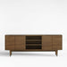 Tate 80" Walnut Storage Media Console