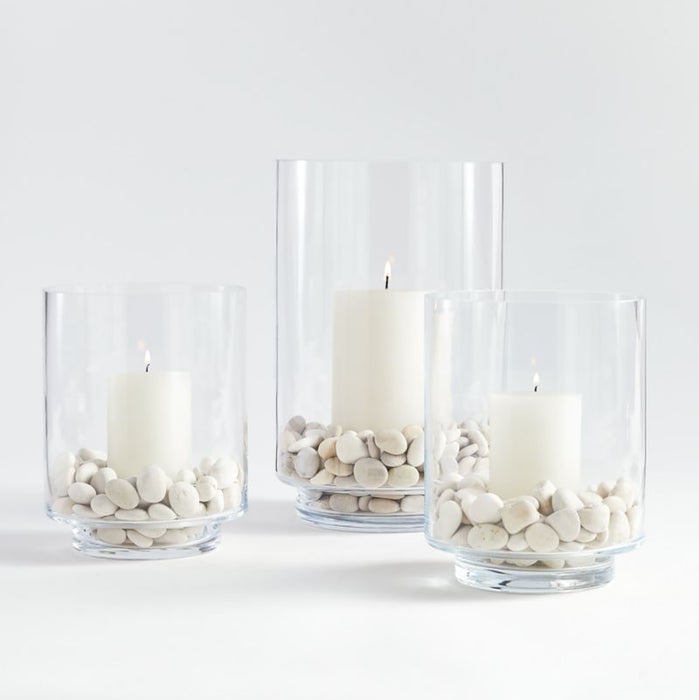 White Pillar Candle 6"x16"