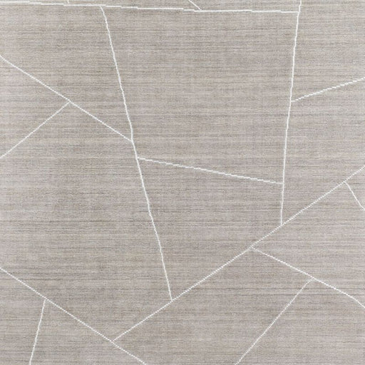 Teramo Performance Handwoven Abstract Grey Area Rug 8'x10'