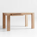 Terra 54" Natural White Oak Wood Desk with Power Outlets