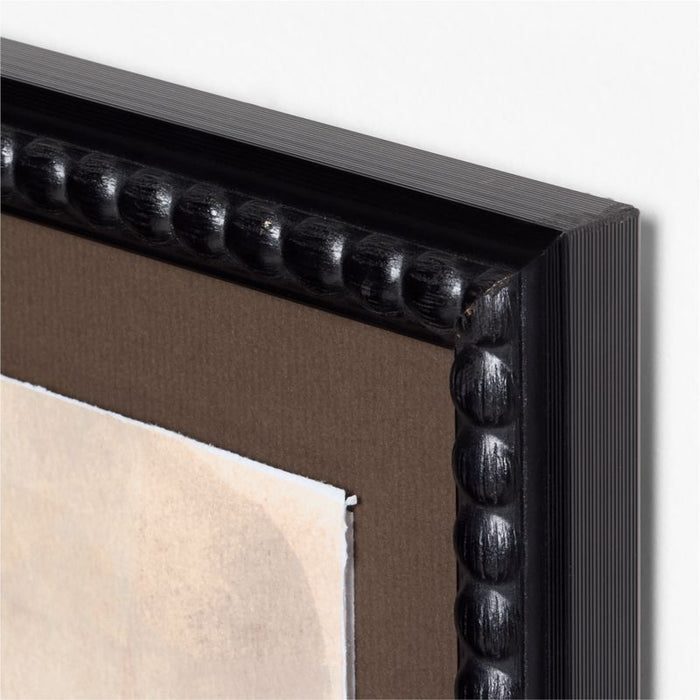 "Textural Figuration I" 24"x32" Framed Wall Art Print