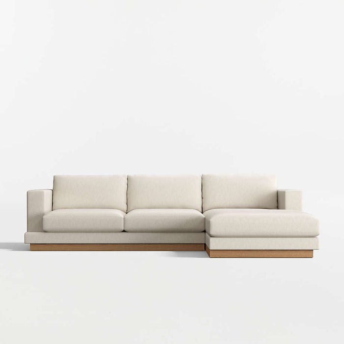 Tidal 2-Piece Sectional Sofa with Chaise Lounge