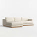 Tidal 2-Piece Sectional Sofa with Chaise Lounge