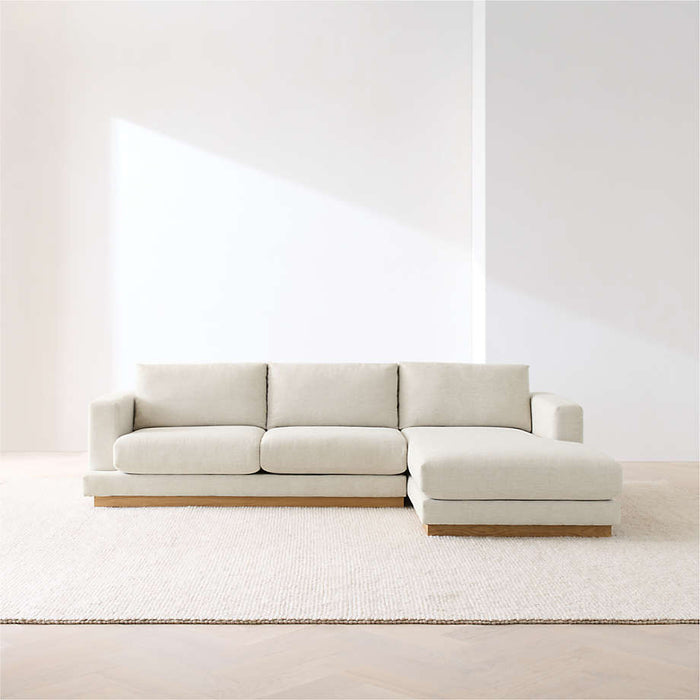 Tidal 2-Piece Sectional Sofa with Chaise Lounge