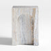 Triomphe Marble Square Side Table
