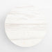 Troupe Marble and Oak Ribbed 56" Round Coffee Table