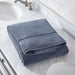 Organic Turkish Cotton Evening Blue Bath Sheet