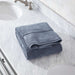 Organic Turkish Cotton Evening Blue Bath Towel
