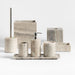 Tuscan Beige Marble Bathroom Canister